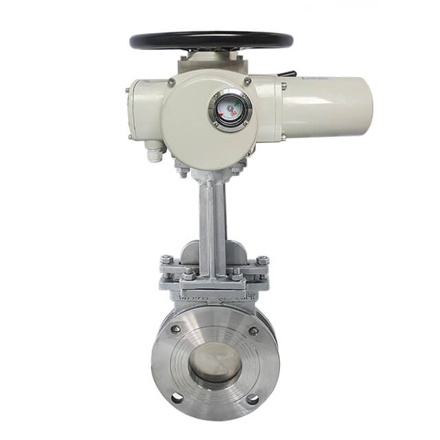 electric knife gate valve